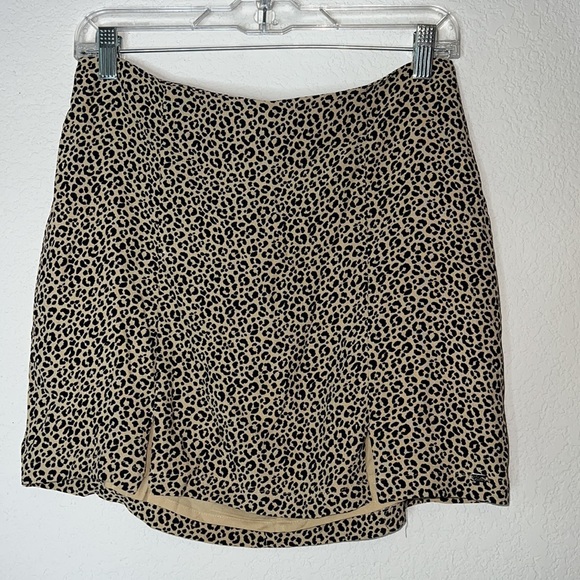 Pull&Bear Dresses & Skirts - Pull & Bear Animal Print Mini Skirt- NWT